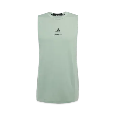 adidas Les Mills Graphic Tank Top "Silver Green"