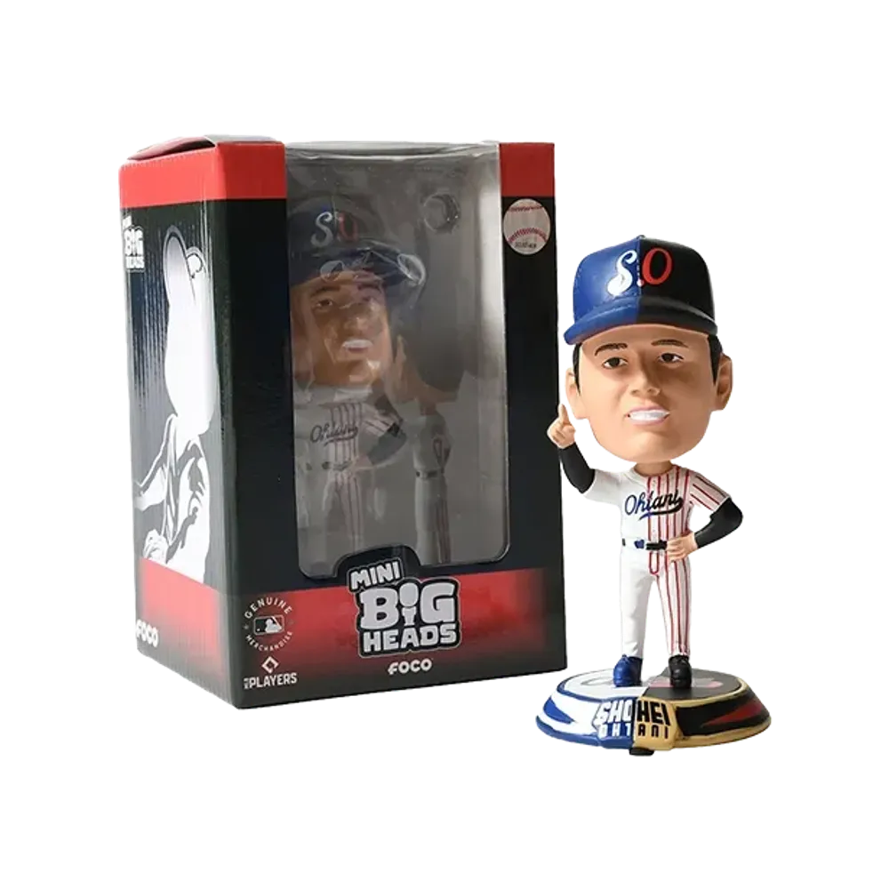 HOMEGAME x SHOHEI OHTANI \ HOME GAME LA DODGERS SMU 4.5 INCH SPLIT UNIFORM MINI BIGHEAD 4.5 INCH LAJP "MULTI"