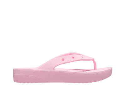 Crocs Women's Classic Platform Flip "Flamingo"