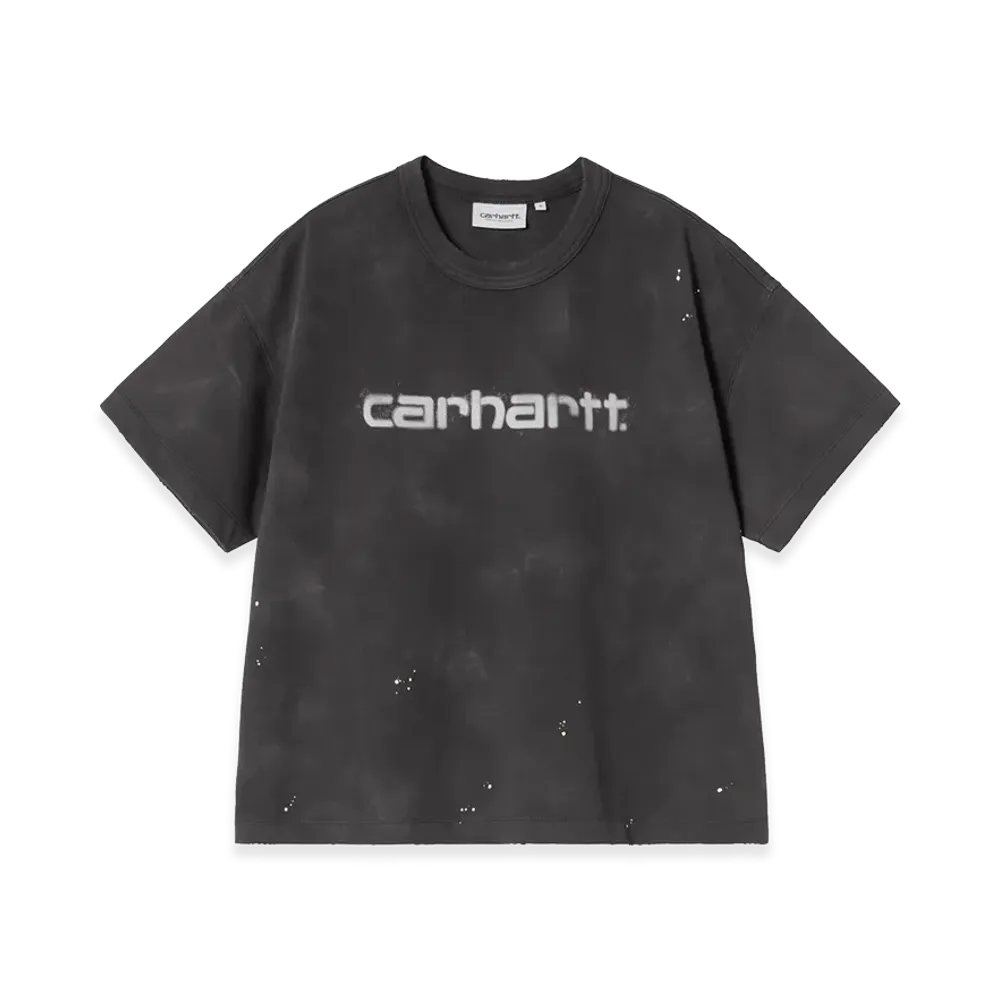 Carhartt WIP Women's S/S Painter T-Shirt "Black/Destroy Wash/Splatter"