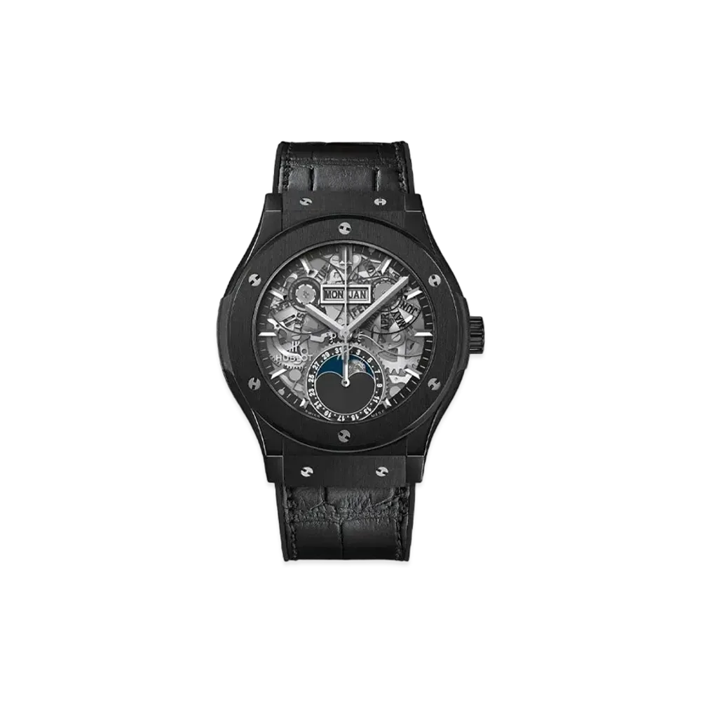 HUBLOT Classic Fusion Aerofusion Moonphase Black Magic 42mm