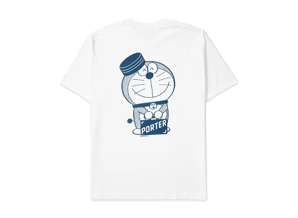 PORTER x Doraemon T-Shirt "White"