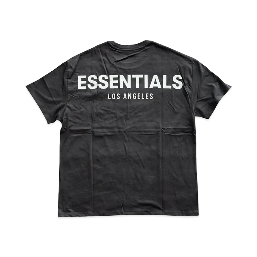 FEAR OF GOD ESSENTIALS Los Angeles 3M Boxy T-Shirt "Black"