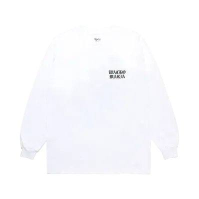 WACKO MARIA Long Sleeve T-Shirt "White"