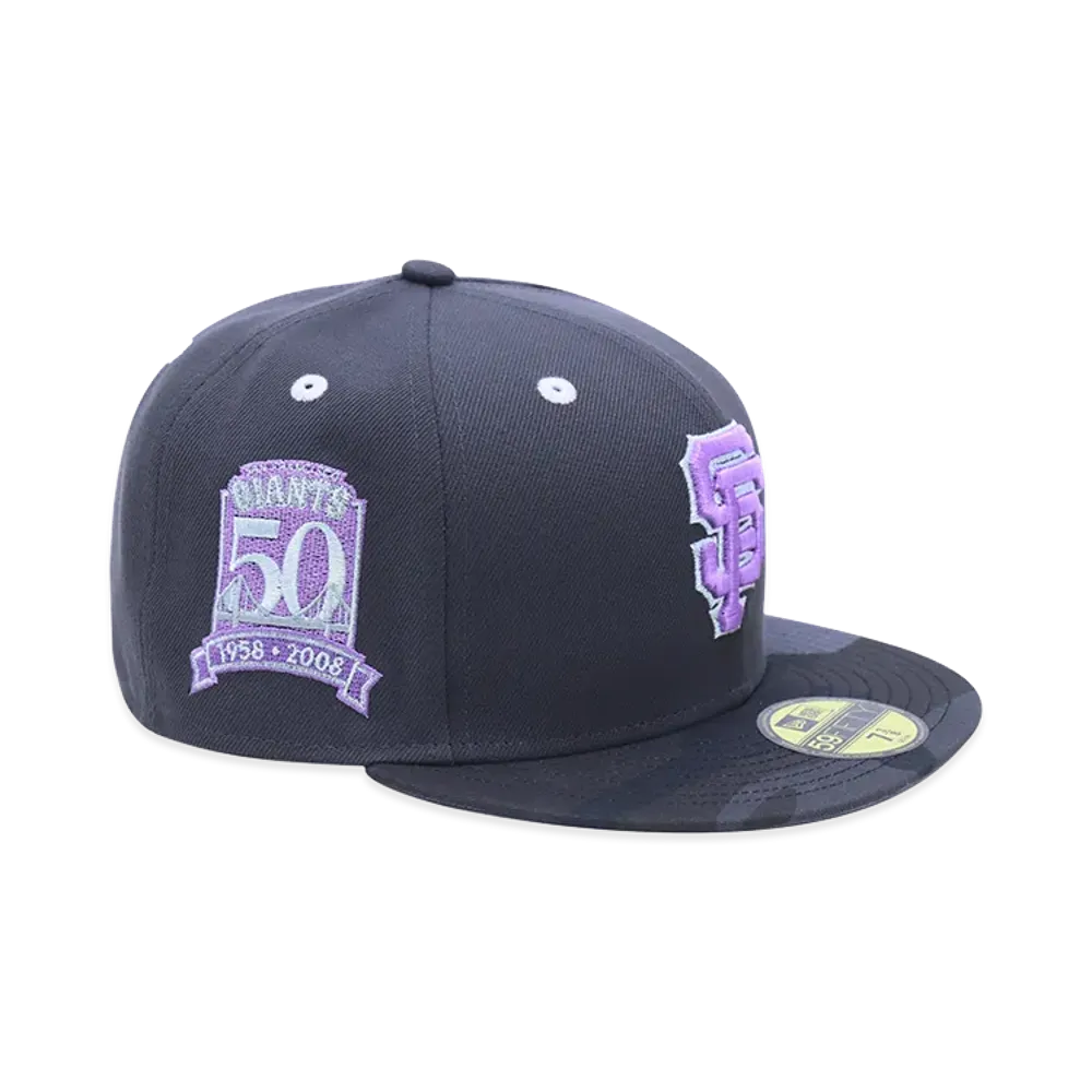 NEW ERA x THE CAP 59Fifty Midnight Camo San Francisco Giants "Graphite/Camo"