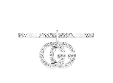 GUCCI GG Running Diamond 18K Ring
