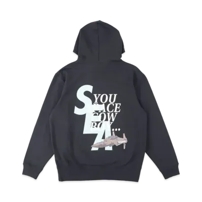 WIND AND SEA X COWBOY BEBOP (YSCB) HOODIE "Navy"