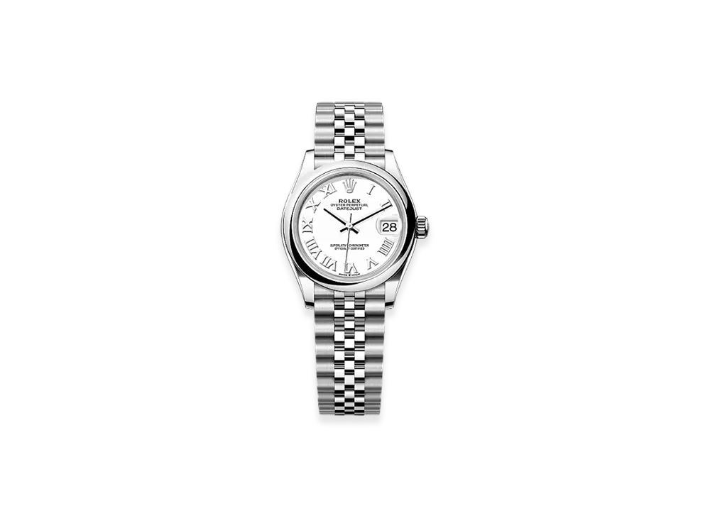 ROLEX Datejust 31 Oystersteel "White"