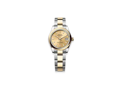 ROLEX Datejust 31mm Oystersteel & Yellow Gold 278243 "Champagne-colour"