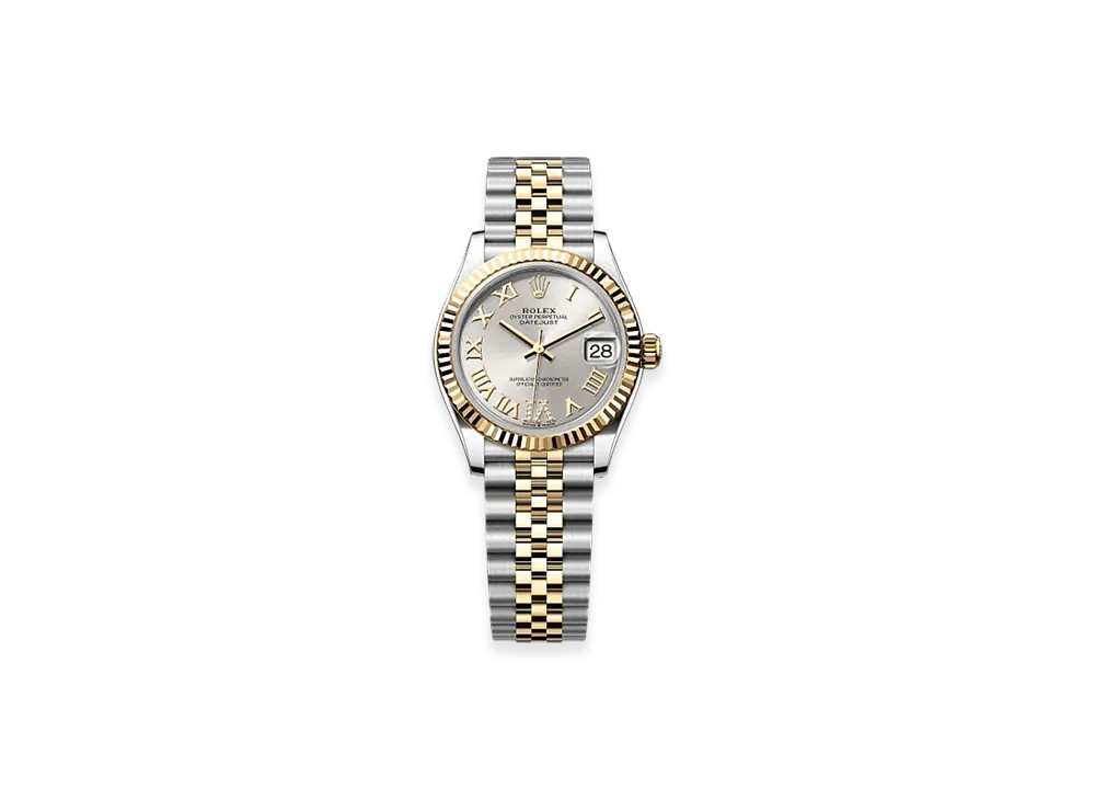ROLEX Datejust 31mm Oystersteel & Yellow Gold 278273 "Silver"