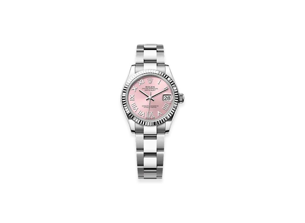 ROLEX Datejust 31mm Oystersteel & White Gold 278274 "Pink"