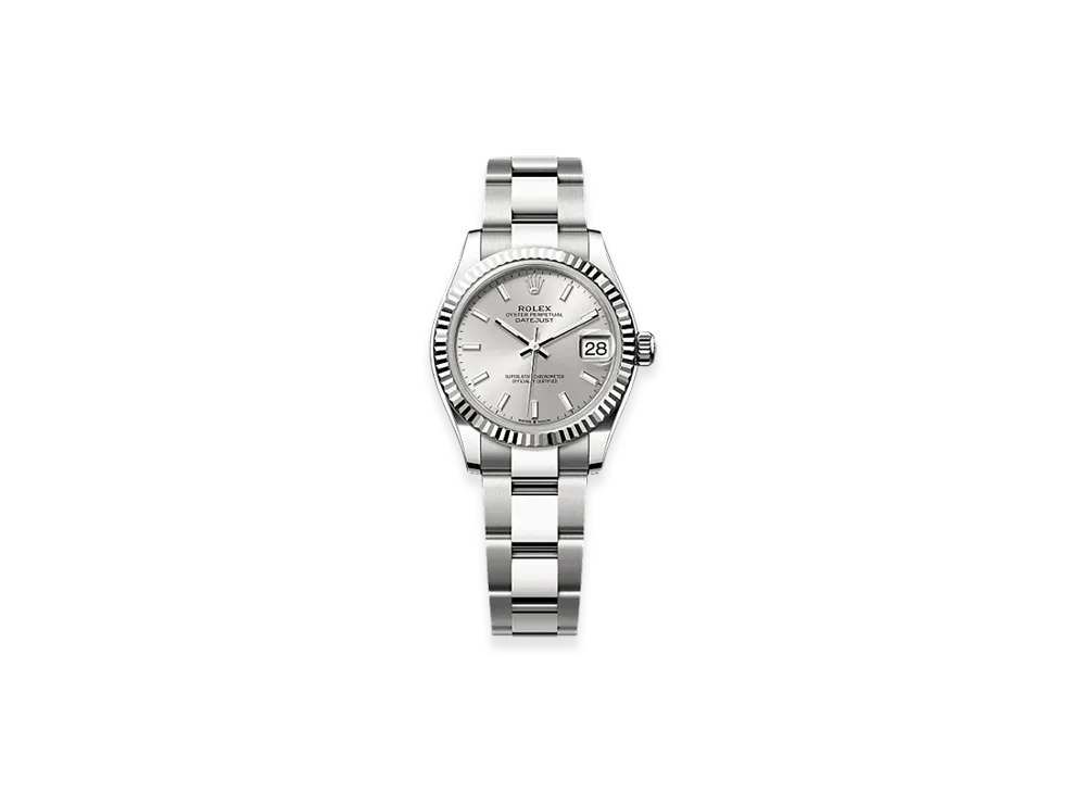 ROLEX Datejust 31mm Oystersteel & White Gold 278274 "Silver"