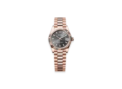 ROLEX Datejust 31mm Everose Gold 278275 "Slate"
