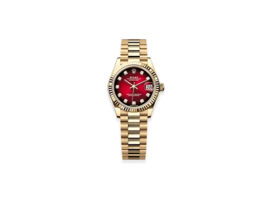 ROLEX Datejust 31mm Yellow Gold 278278 "Red Ombre"