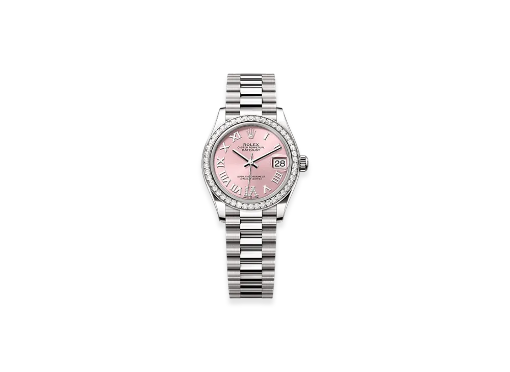 ROLEX Datejust 31mm White Gold Diamond 278289RBR "Pink"