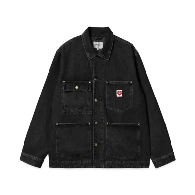 Carhartt Nash Jacket "Black Stone Washed"