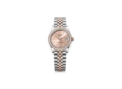 ROLEX Datejust 31mm Oystersteel & Everose Gold Diamond 278381RBR "Rose-colour"