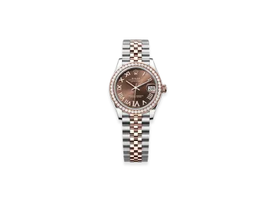ROLEX Datejust 31mm Oystersteel & Everose Gold Diamond 278381RBR "Chocolate"