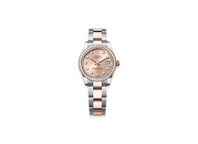 ROLEX Datejust 31mm Oystersteel & Everose Gold Diamond 278381RBR "Rose-colour"