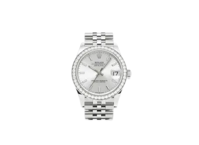 ROLEX Datejust 31 Oyster 31mm "Silver/Oyster Steel/White Gold"