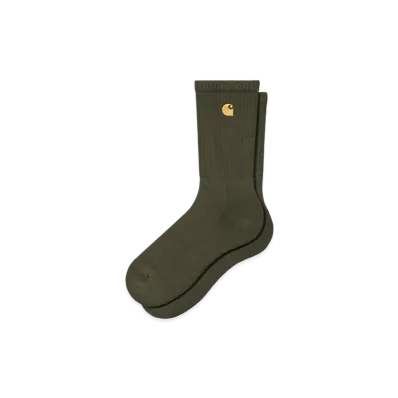 Carhartt WIP Chase Socks "Olive/Gold"