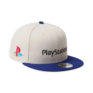 NEW ERA x PlayStation 9FIFTY Family Mark "Stone/Dark Royal"