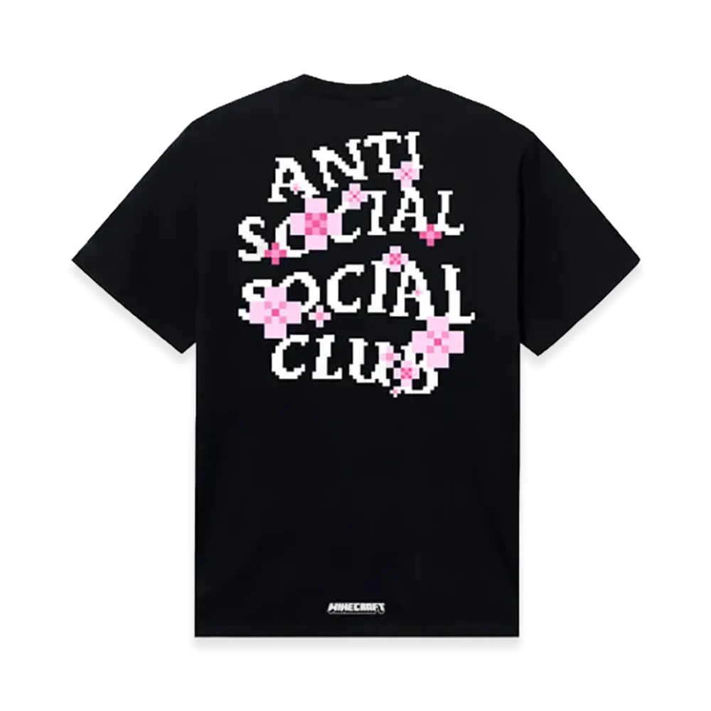 ANTI SOCIAL SOCIAL CLUB x Minecraft Cherry Blossom Tee "Black"
