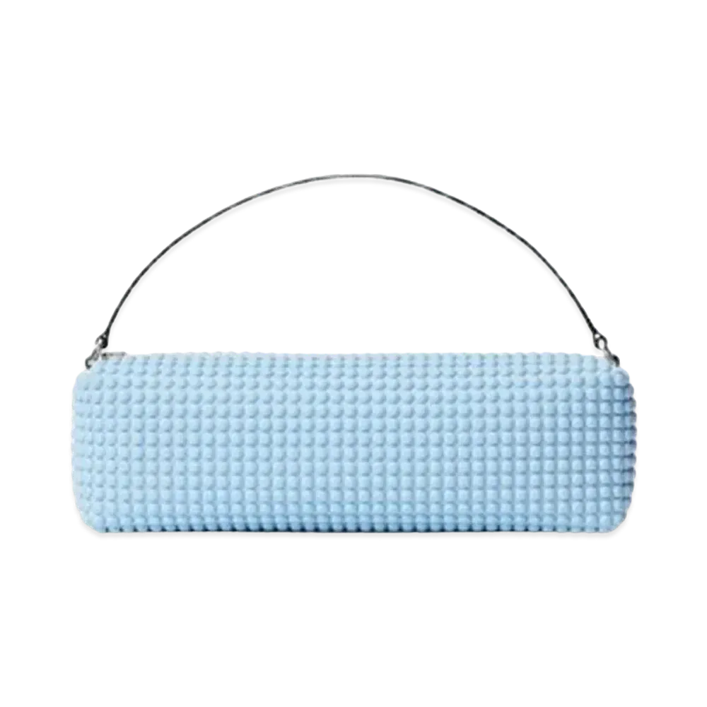 Alexander Wang Heiress 3D Spike Neoprene Flex Bag "Chambray Blue"