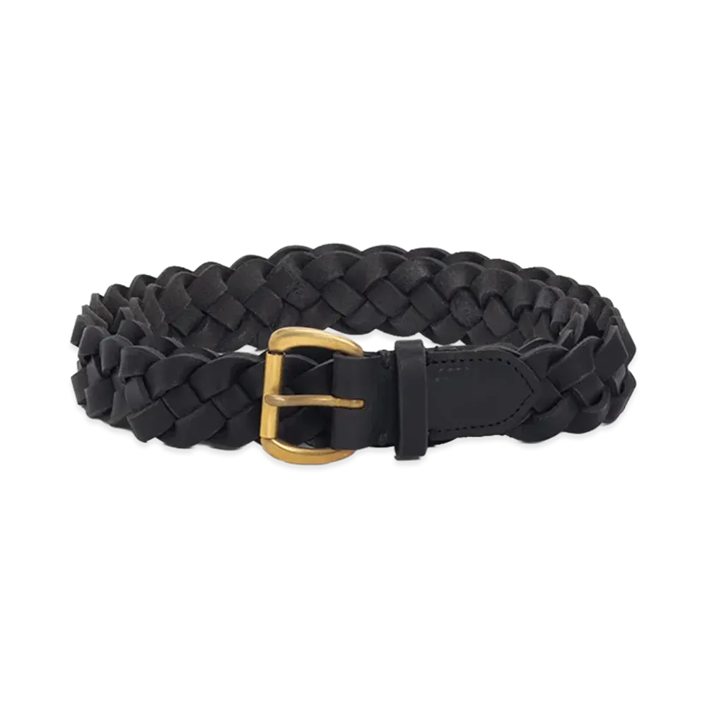 visvim Braided Belt 30mm "Black"