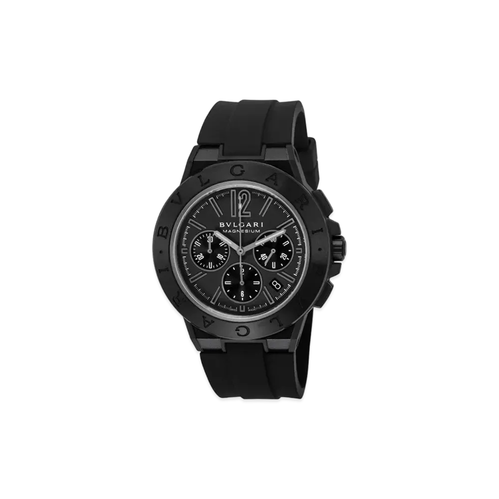 BVLGARI Diagono Magnesium Chronograph "Black/Magnesium"