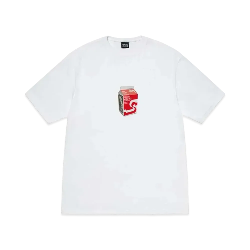 Stussy Milk Tee "White" (FA24)