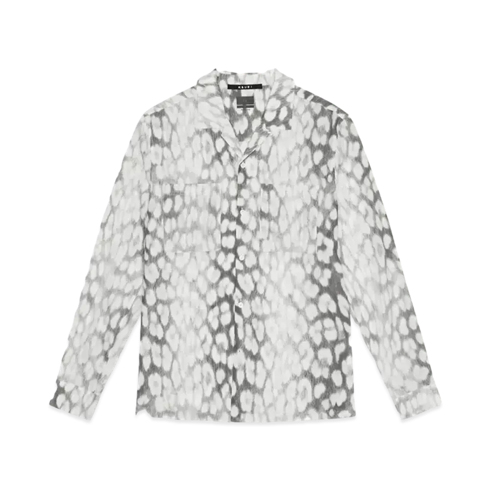 KSUBI Leo Portal Resort LS Shirt Grey "Grey"