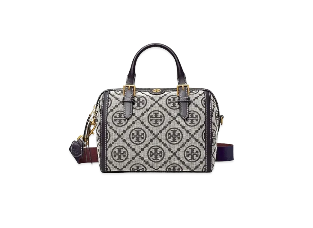 Tory Burch T Monogram Jacquard Barrel "Navy"
