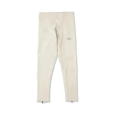 WIND AND SEA WDS (GET FIT BACK ) TRAINEE LEGGINGS "Beige"