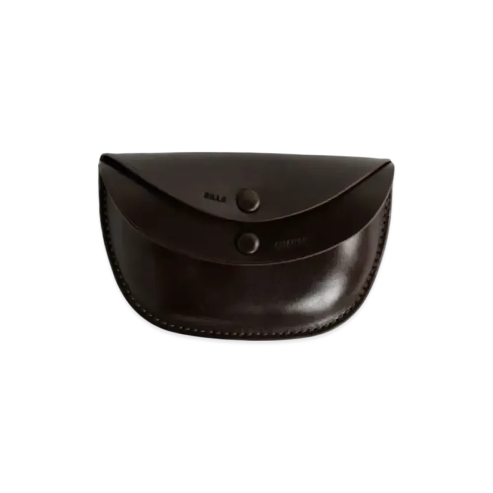 KAPTAIN SUNSHINE Round Wallet Sml "Dark Brown"