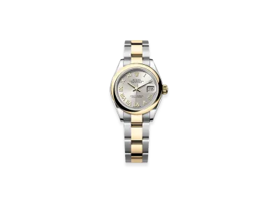 ROLEX Lady-Datejust 28mm Oystersteel & Yellow Gold 279163 "Silver"