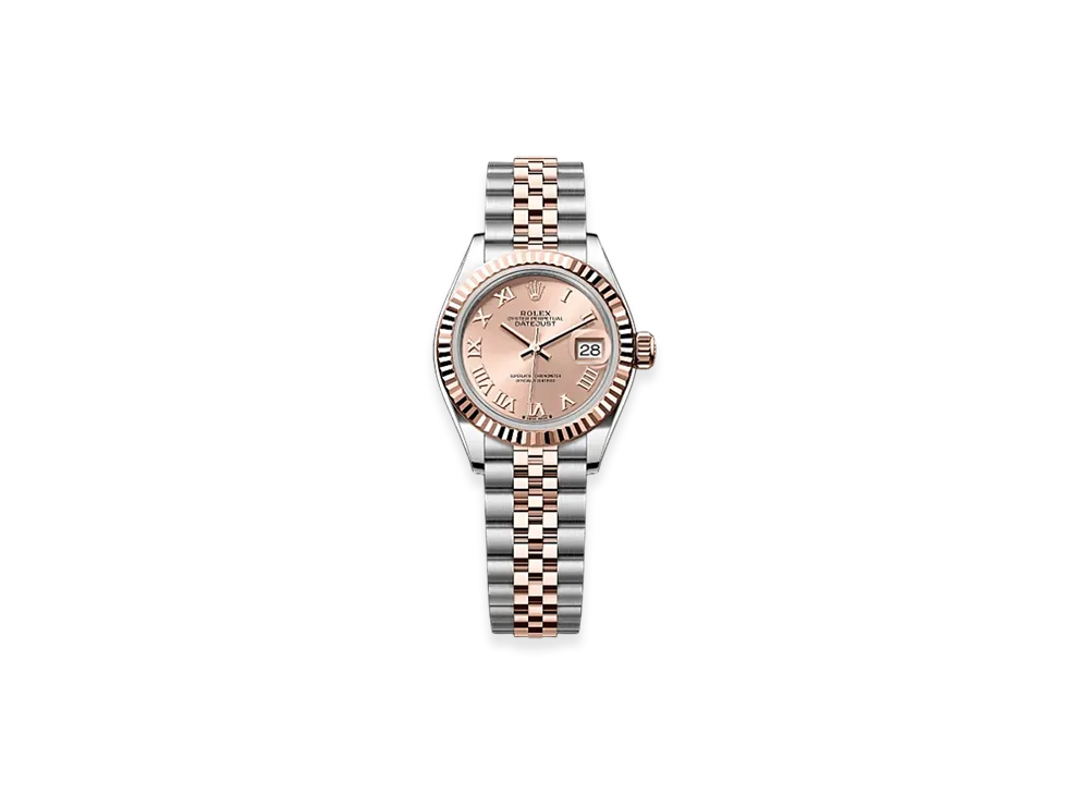 ROLEX Lady-Datejust 28mm Oystersteel & Everose Gold 279171 "Rose-colour"