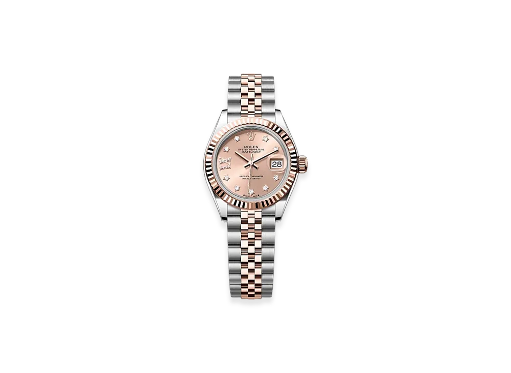 ROLEX Lady-Datejust 28mm Oystersteel & Everose Gold 279171 "Rose-colour"