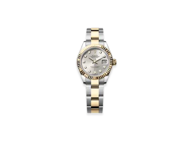 ROLEX Lady-Datejust 28mm Oystersteel & Yellow Gold 279173 "Silver"