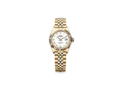 ROLEX Lady-Datejust 28mm Yellow Gold 279178 "White"