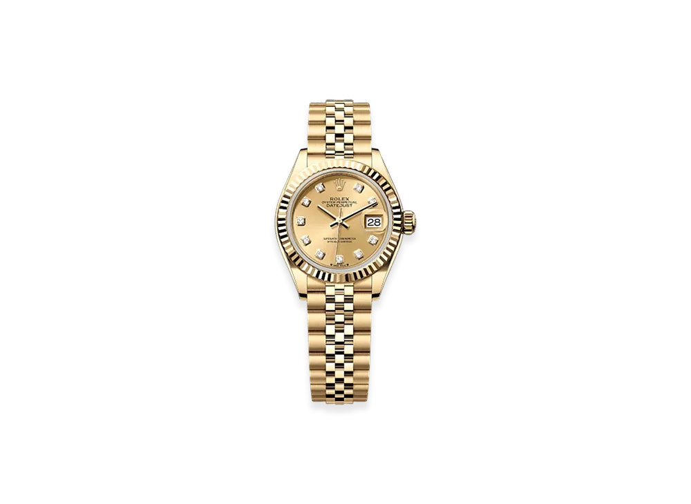ROLEX Lady-Datejust 28mm Yellow Gold 279178 "Champagne-colour"