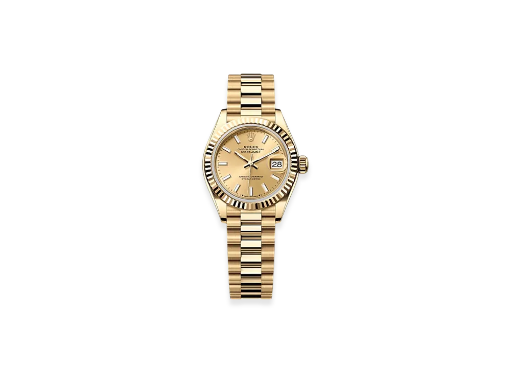 ROLEX Lady-Datejust 28mm Yellow Gold 279178 "Champagne-colour"