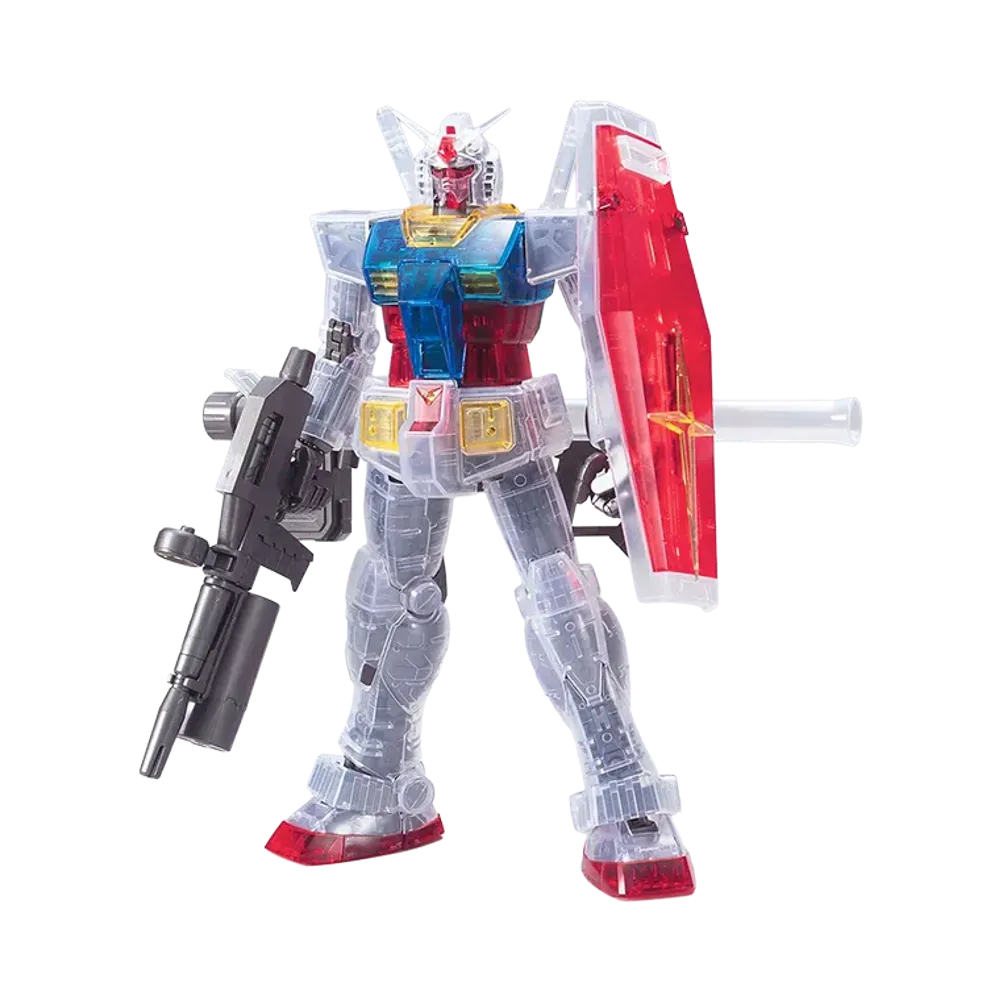 BANDAI "MASTER GRADE" -MOBILE SUIT GUNDAM- MG 1/100 RX-78-2 Gundam Ver.2.0 Clear Color Version
