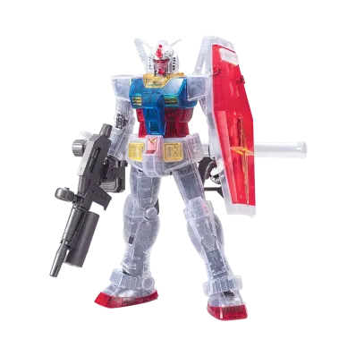 BANDAI "MASTER GRADE" -MOBILE SUIT GUNDAM- MG 1/100 RX-78-2 Gundam Ver.2.0 Clear Color Version