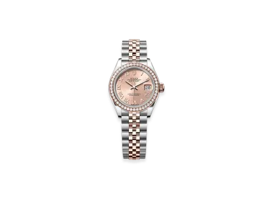 ROLEX Lady-Datejust 28mm Oystersteel & Everose Gold Diamond 279381RBR "Rose-colour"