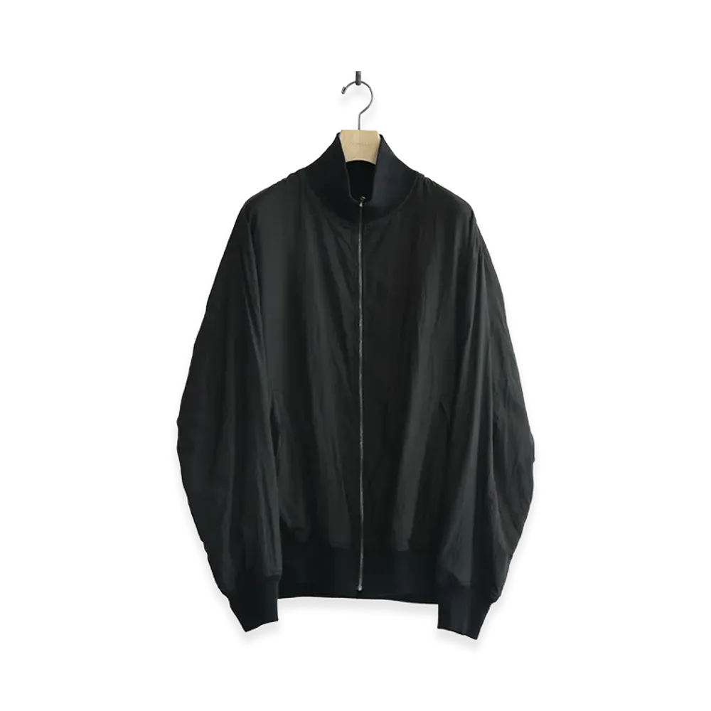 COMOLI Reversible Track Jacket "Black"