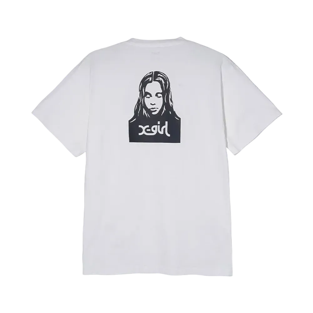 X-Girl Face S/S Tee "White"