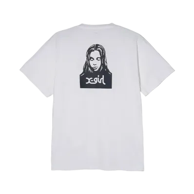 X-Girl Face S/S Tee "White"