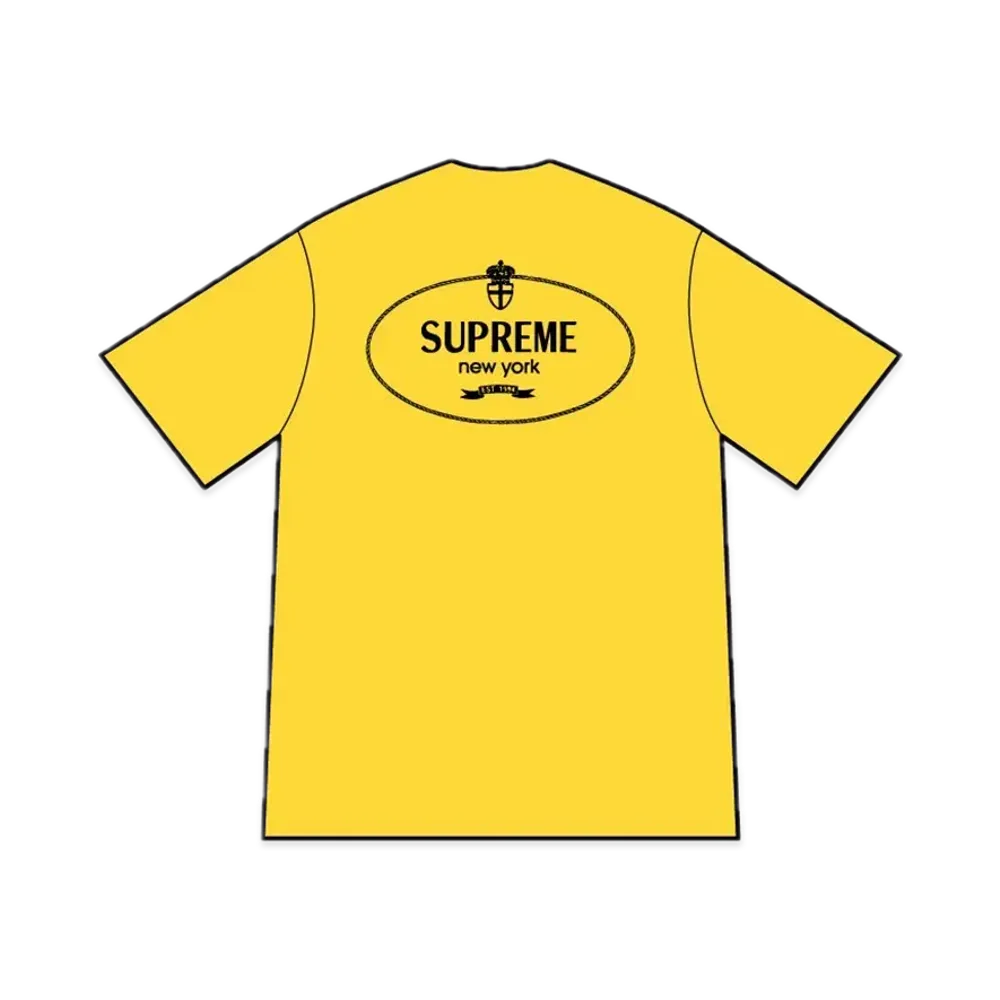 Supreme Crest Tee "Yellow"