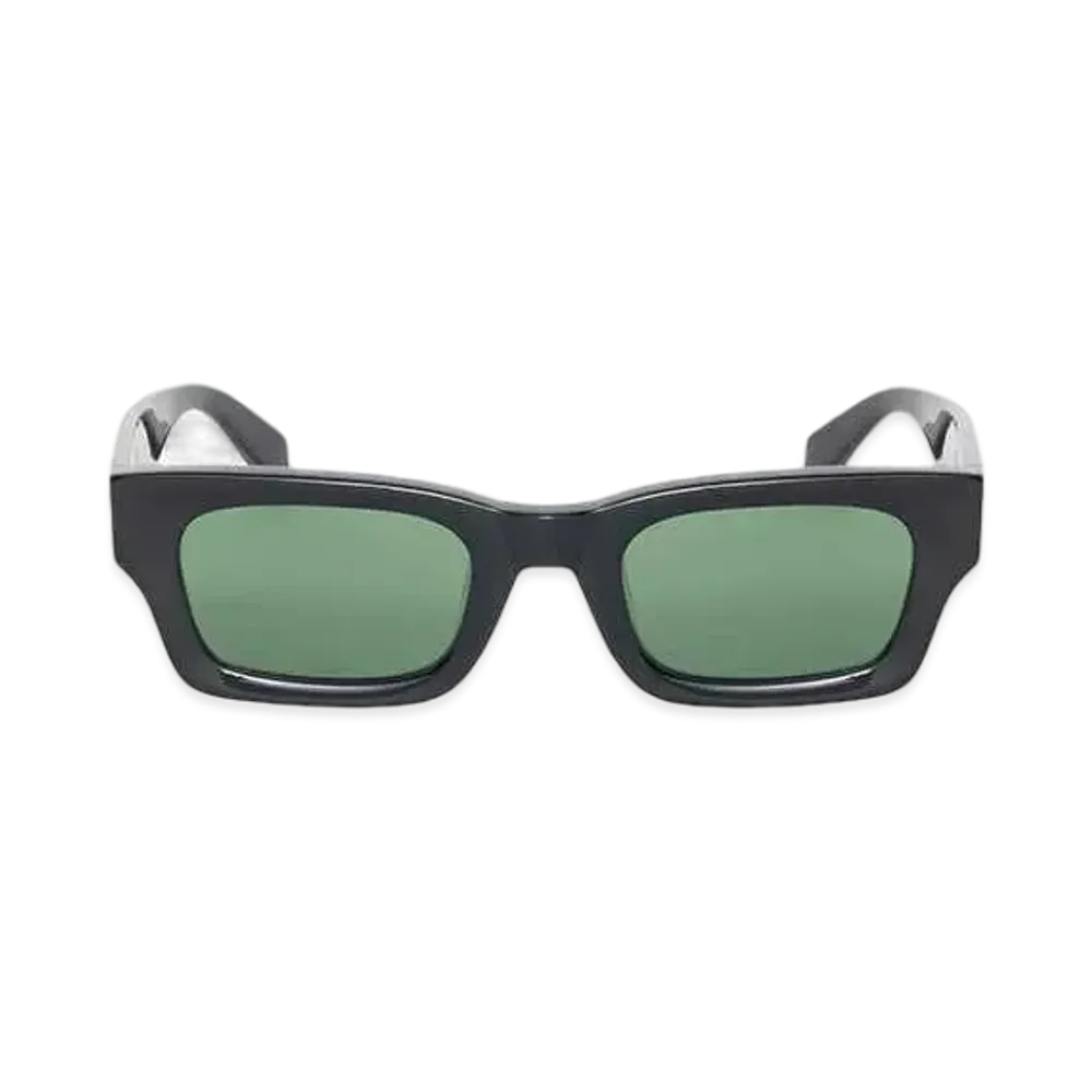 Stussy Vincent Sunglasses "Black / Green Lens"